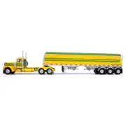 First Gear DCP 1/64 Peterbilt 379 Day Cab with Lode King Grain Trailer 60-1969