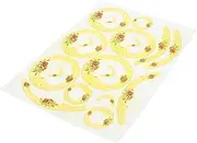 DIYEAH 1sheet Decorative Pottery Decal Transfer Paper Underglaze and Flower Design for Crafts and Pottery Projects Safe and Practical Clay Transfer Paper