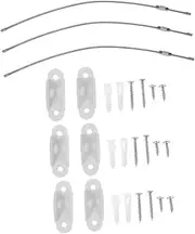 ERINGOGO Furniture Safety Straps Kit for Dresser Wall Anchor 3 Sets Proofing Solution