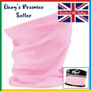 CLASSIC PINK Beechfield * 3 in 1 Face Cover Morf * Snood Scarf * Breathable Mask