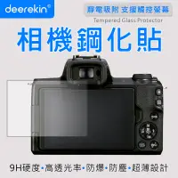 在飛比找PChome24h購物優惠-deerekin 超薄防爆 相機鋼化貼 (Canon M50