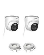 ZOSI C220 2Pack 4MP QHD 2.5K Add-On PoE IP Camera Outdoor, 1440p Surveillance...