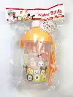 日本直送 迪士尼 TSUM TSUM 按壓吸管水壺 270ML 附揹帶＊夏日微風＊｜夏日微風↘限時下殺