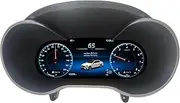 GVQXT 12.3" Digital Dash Instrument Cluster for Mercedes Benz C200L C GLC W205 W253 Digital Cluster Instrument Speedometer Replacement Aftermarket Digital Dash Cluster