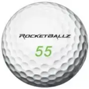 36 Recycled Golf Balls TaylorMade RocketBallz Mix with Club Man Brush