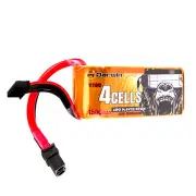 "DarwinFPV 14.8V 1500mAh 110C 4S LiPo Battery XT60 Plug for DarwinFPV 129 7"" Darwin 240 Johnny 5 CineApe35 4S"