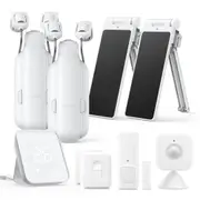 SwitchBot Curtain 3 Smart Home Ultimate Kit (2x Curtain Rod + 1x Hub 2 + 2x Sensors + 2x Remotes + 2x Solar Panels)