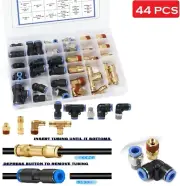 Air Line Fittings for Air Systems Copper Tubing Air Brake Line PU PA PE PVC DOT