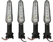 Motorcycle Mini LED Turn Signal Light Moto flashing Light clignotant Moto led Compatible With YAMAHA MT07 Tracer 700 XJ6 FZ6 MT09 900 MT10(4pcs)