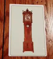 VINTAGE 1989 COLLECTIBLE ANTIQUE FINNEY LIVERPOOL CLOCK CALENDAR CARD; BRAND NEW