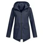 NEW Womens Waterproof Raincoat Ladies Outdoor Wind Rain Forest Warm Jacket Coat