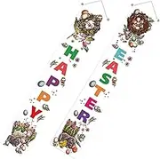 Zerodeko 1Pair Party Decorative Door Banners of Festive Door Curtains for Home Decor Celebration Holiday Party Decorations Outdoor Door Decor