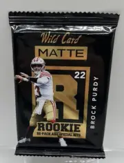 Brock Purdy 2022 Wild Card Rookie Pack Special Hits