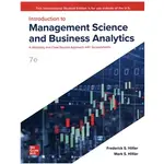 [華泰~書本熊]INTRODUCTION TO MANAGEMENT SCIENCE AND BUSINESS ANALYTICS 7版 9781265040055<書本熊書屋>