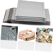 Angoily 50PCS Grey Self Seal Bubble Mailers Adhesive Postal Bags for Shipping Commerce Packaging and Valuables Protection