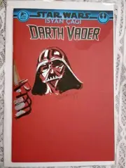 Joe Rubenstein Original Darth Vader Sketch Art On Turkish Comic Book. Star Wars