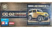 Tamiya 1/10 RC Toyota Land Cruiser 40 CC-02 Chassis 4WD Motor, ESC & LED #58715A