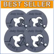 Compact 1.25 lb Weight Clips for Dumbbells & Barbells – Maximize Performance
