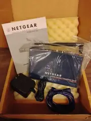 NEW Netgear Cable/DSL Prosafe Wireless Firewall router W/ Print Server FM114P