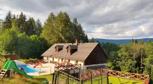 Chalupa Barborka - Narodni park Krkonose, sauna, bazen, detske hriste, gril, 6 pokoju, kuchyn, spole
