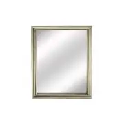 Rectangular Metal Wall Mirror - Gold