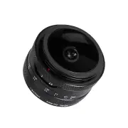 AstrHori 6.5mm F2.0 APS-C MF Manual Focus Fish-Eye Lens for Sony E Mount Cameras