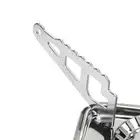 Mini Square Camping Stove Compact Folding Wind Proof Outdoor Backpacking HB