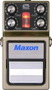 Maxon Tbo9/True Tube Booster/Overdrive Guitar Effector