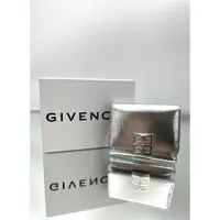 在飛比找蝦皮商城優惠-Givenchy 4G 層壓皮革三折錢包 銀色