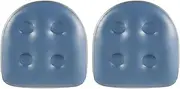 Hot Tub Booster Seat for Adults, Inflatable Spa Booster Seat Cushion Back Support Hot Tub Seats for Inflatable Hot Tub Soft Hot Tub Pillow Seat Accessories with Suction Cup Indoor Outdoor (2PCS Blue)