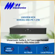 UNV 4CH NVR301-04X-P4-with 2TB POE 4K