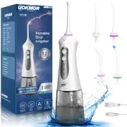 Water Flosser Cordless Teeth Pick Portable Adults Dental Oral Irrigator for T...