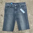 Kmart Womens True Blues Wide Leg Long Shorts Blue Size 12