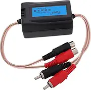 GLEAVI Car Audio Noise Filter Ground Loop Isolator for Car Audio Systems Noise for Car Stereo Audio Noise Filter for Car