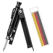 Multifunctional Scribe Tool, Construction Pencils , Carpentry Tools with8551
