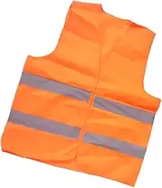 High Visibility Fluorescent Safety Vests, Outdoor Hi Vis Reflective Safety Jackets Waistcoat for Night, Rainy and Foggy