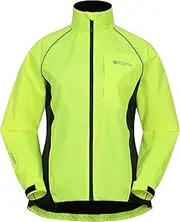 [Mountain Warehouse] Adrenaline Womens Waterproof Jacket - Breathable Ladies Coat, Taped Seams, Reflective Trims Rain Jacket - for Cycling, Running