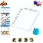 Upgraded Frigidaire Refrigerator Shelf Frame Without Glass - Crisper Cover Comp.