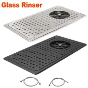 Automatic Glass Rinser Coffee Milk Tea Beer Cup Pitcher Washer Cleaner Sink