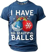 [Generic] T Shirts Mens Men's Casual 3D Print Holiday Crew Neck 3D Print Spring & Summer Designer Hoodie Sweatshirt Turtleneck Tee Men