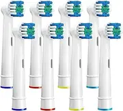 Sensogle Replacement Brush Heads Compatible With Oral B Pro Toothbrush, fit Pro 700,Pro 100,Pro 2000, Precision Floss Sensitive Toothbrush Heads for Deep Clean