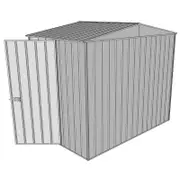 Build-a-Shed 2.3 x 1.5 x 2.3m Gable Single Hinged Side Door Shed - Zinc