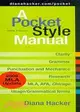 A Pocket Style Manual With 2009 MLA Update + APA Quick Reference Card