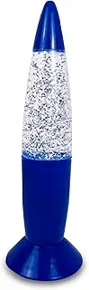Forest & Twelfth Glitter Lava Lamp Lava Lamps for Kids, Cool Glitter Lamp for Glittery Underwater Show, Dazzling and Fun Bubble Lamp for Kids Rooms, Parties, Birthday Gifts (Royal Blue)