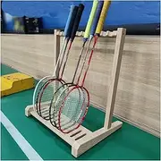 Tennis Racquet Storage Rack, Heavy Duty Floor Standing Badminton Display Rack Badminton Racket,Can Bear 20kg