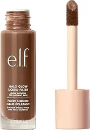 e.l.f. Halo Glow Liquid Filter Glow Booster RICH 8 Squalane Hyaluronic Acid Fills Pore