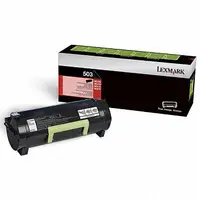 在飛比找PChome24h購物優惠-Lexmark 503 (50F3000) 原廠黑色碳粉匣