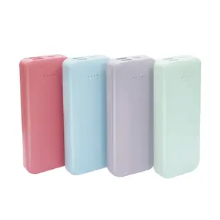 馬卡龍行動電源 10000mah 行動電源 雙輸出 Type-C USB A 快充 行充 隨充 MCK008