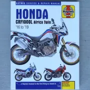 2016-2019 Honda CRF1000 CRF 1000 Africa Twin HAYNES REPAIR MANUAL 6434