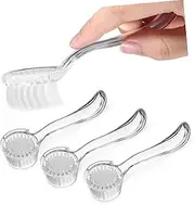 CANIGHT 3 Piece Set Nail Fingernail Scrub Brush Exfoliating Nail Cleaning Brush Foot Brush Stiff Bristles for Household Cleaning